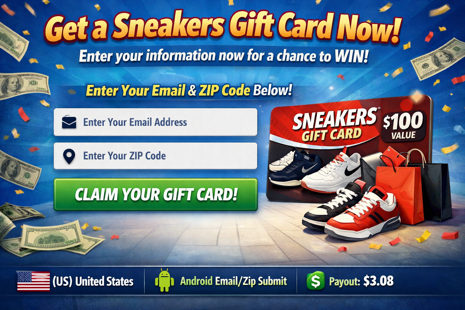 Get a Sneakers Gift Card Now!